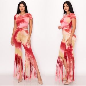 Two piece with matching face mask